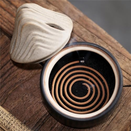 Brûleur d'encens en céramique Zen pour cérémonie du thé et salon