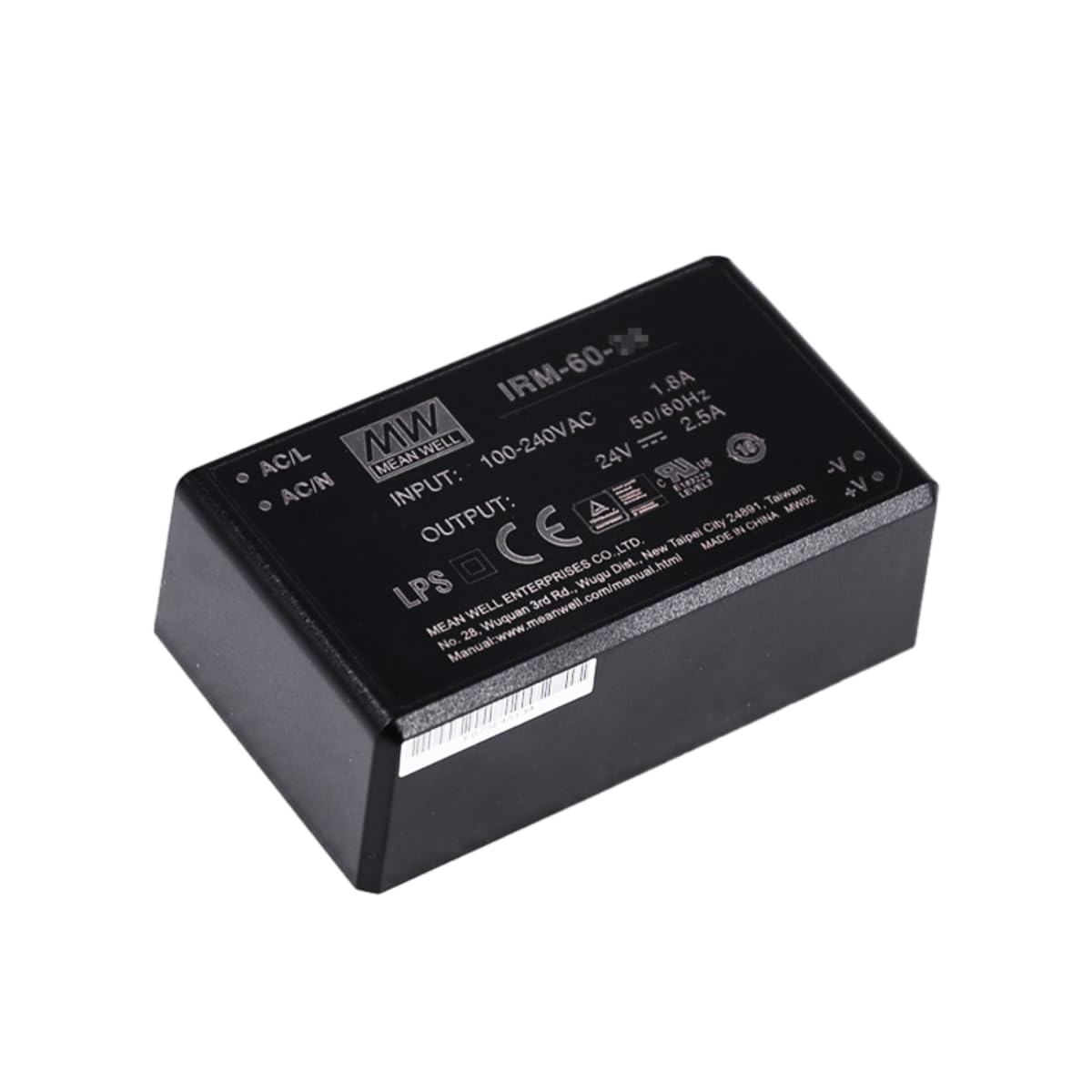 Convertisseur AC-DC IRM 60W 10A évite les pannes de courant