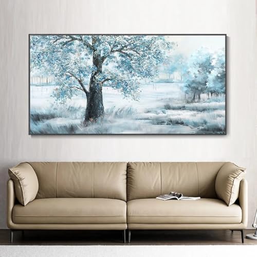 Tableau Arbre de vie en paysage naturel texturé pour sublimer votre foyer