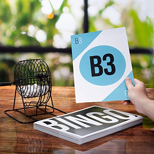 Giant Bingo Calling Cards 11.75 X 8.25 Inches - Play Bingo Without Balls Or Cage! #TOP3