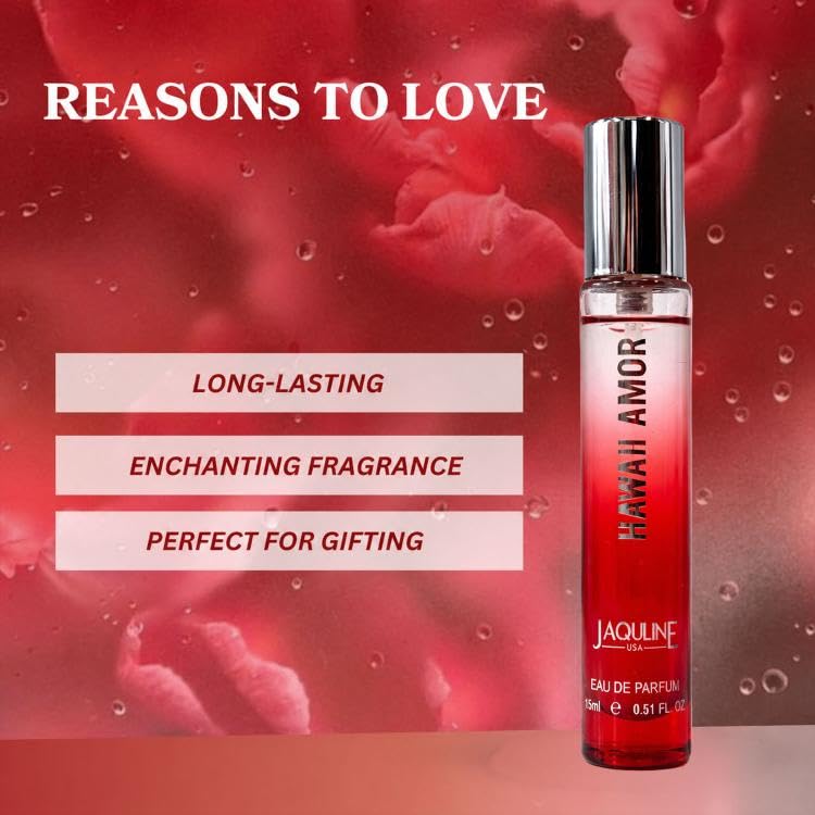 Image of JAQULINE USA Island & Royal Collection | Mini Pocket Long Lasting Perfume Combo | Gift Set | For Men Women - 15ml x 2