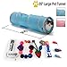 Maximum Mark 22 Cat Toys Kitten Toys Assortments, 2 Way Extra Large Cat Tunnel, Long 35 Inch Pet Tunnels Pink and Blue Colors - Fish, Fluffy Mouse, Crinkle Balls for Cat, Puppy, Kitty, Kitten