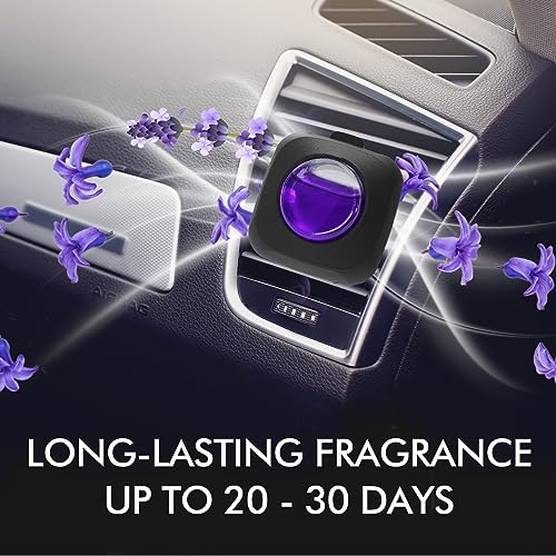 Image of Car Air Fresheners, 6 Pack, Lavender Embrace, Car Fresheners Vent Clips, Long Lasting Air Freshener for Car, Refresher for Men Women
