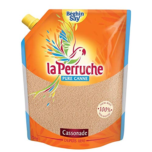 LA PERRUCHE - Cassonade Sachet 750G - Lot De 4