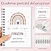 Imagen de Hestya Set de 6 Regalo para Profesora Infantil Regalo Maestra Bolsa Profesora Libreta y Bolígrafo para Maestra Llaveros para Profe Tarjeta de Agradecimiento con sobre para Fin de Curso Gradu