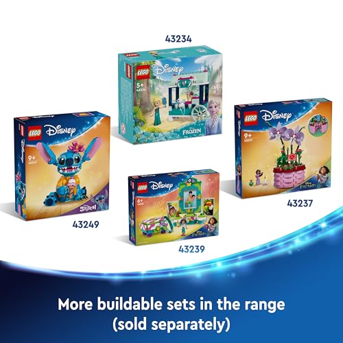 LEGO | Disney Stitch Toy - Play & Display Figure with an Ice-Cream Cone & Decorative Flower - Gift for 9+ Year Old Girls, Boys & Lilo & Stitch Movie fans - 43249 - Image 6