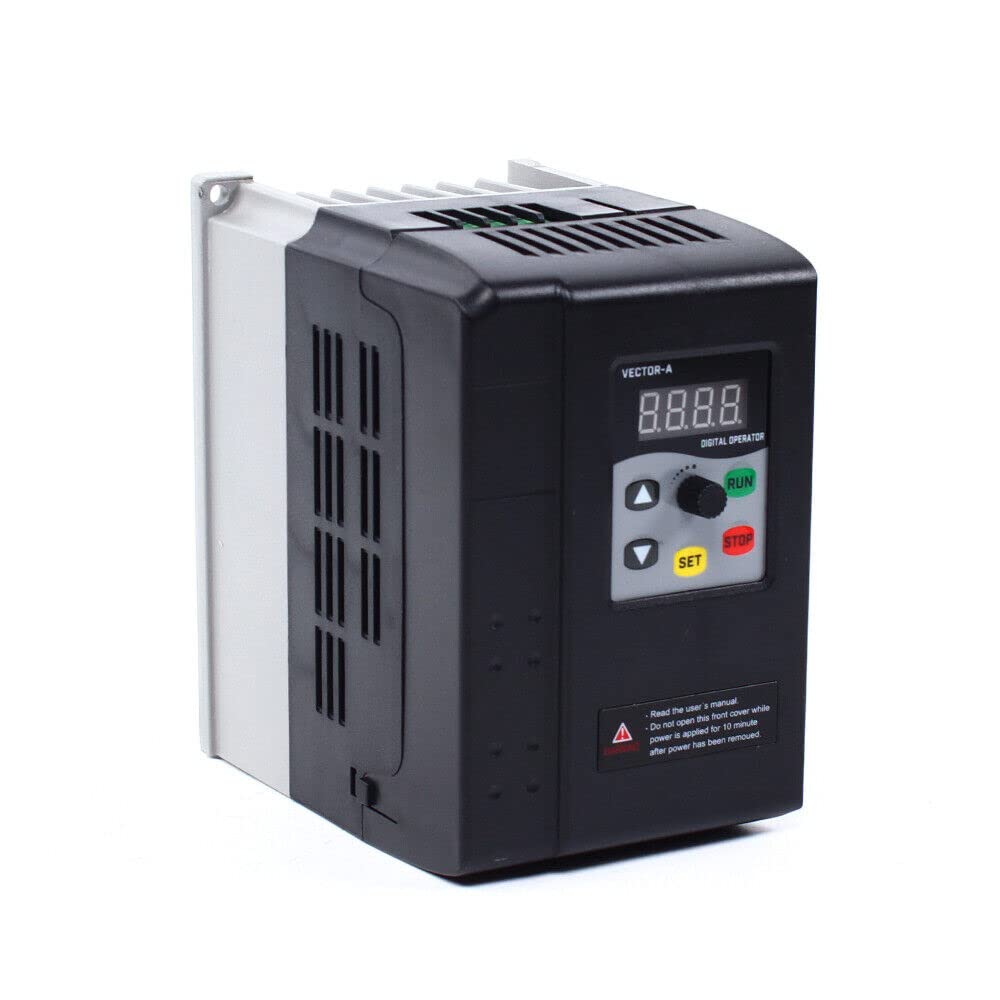 220 V/380 V 1,5 KW/2,2 kW - Convertisseur de fréquence 1/3 phases - Convertisseur de fréquence variable VFD (380 V/1,5 kw)