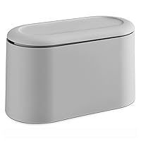 Vista 7 de Bolsas de basura mini para mini bote de basura, 105 unidades / 7 rollos de bolsas de basura blancas para cesto de residuos de escritorio de varios