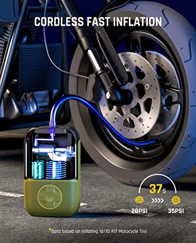 Fanttik X8 Portable Tire Inflator and Air Pump Hose Adapter