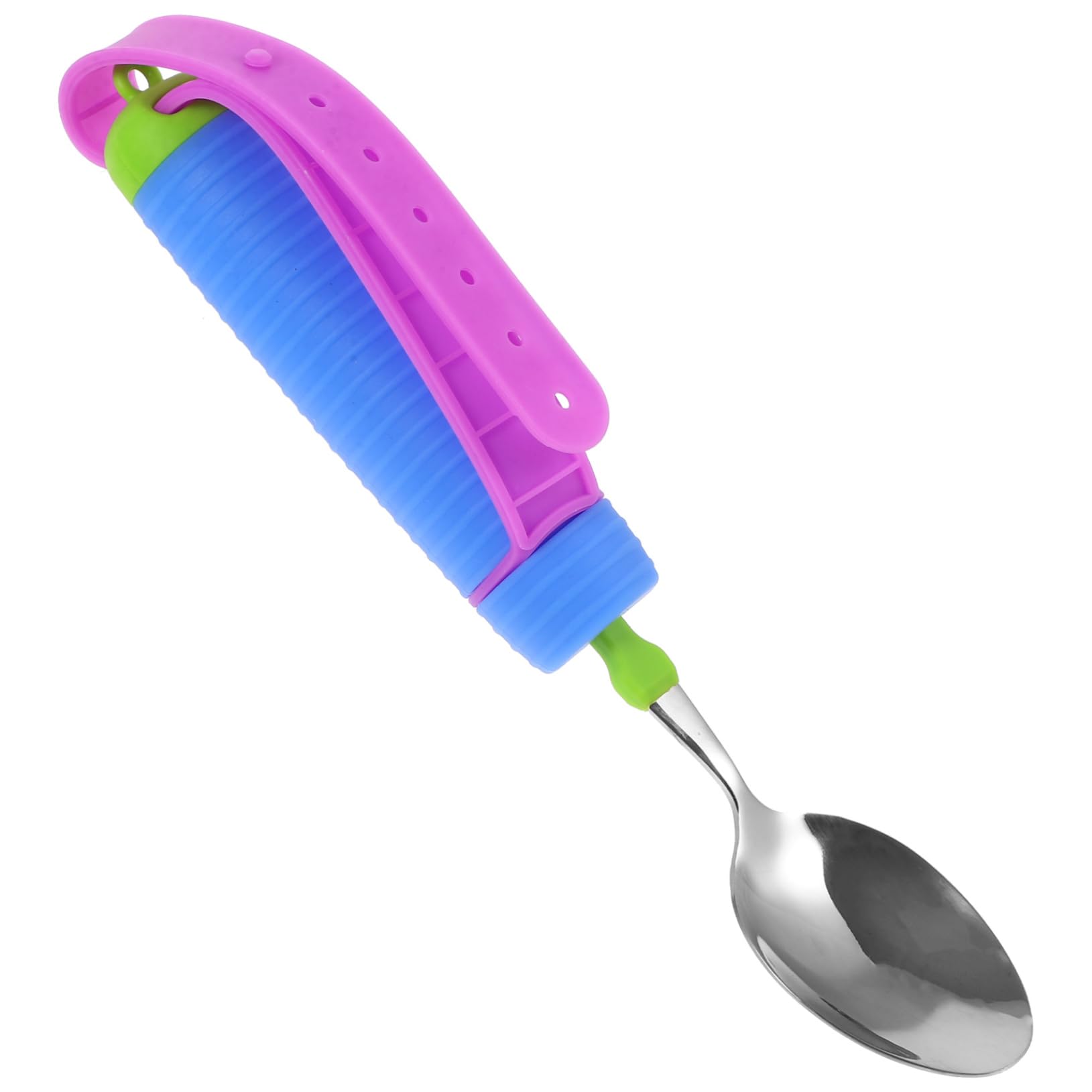 KOMBIUDA Flatware Elderly Eating Tableware Spoon for The Elderly Disabled People Utensils Elderly Adaptive Spoon Adult Dinnerware