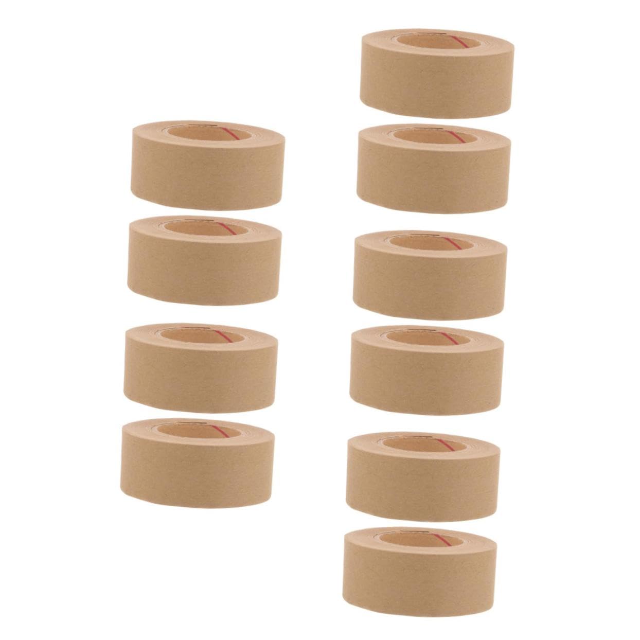 jojofuny 5 Set Nastro Per Acquerello Automatico Chiaro Nastro Forte Nastro Trasparente Nastro Di Cartone Di Carta Nastro Per Pittori Muri Aria Lato Colla A Base D'acqua 2 * 5
