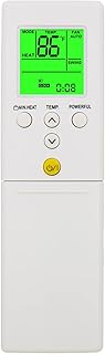 CHOUBENBEN Compatible with Fujitsu Air Conditioner Remote Control AR-REY1U ARREY1U ASUG09LMAS ASUG12LMAS ASUH09LMAS ASUH12LMAS Display in Both Fahrenheit and Celsius