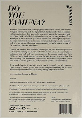 Yamuna Body Rolling Save Your Knees Dvd