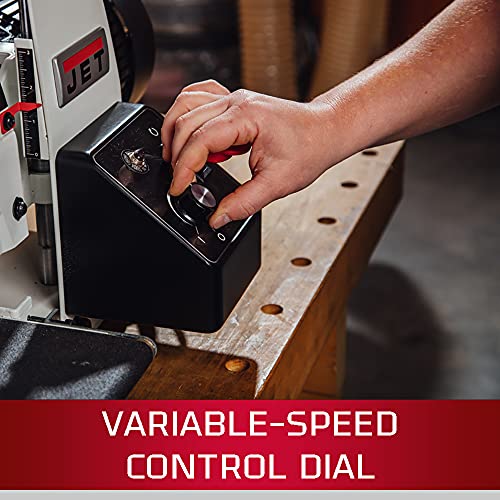 Jet Jwds-1020, 10-Inch Benchtop Drum Sander, 1Hp, 1Ph 115V (723510), White And Black #TOP6