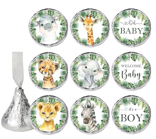 Andrain Jungle Animals Sticker Set image