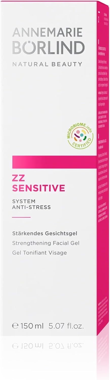 ANNEMARIE BÖRLIND – ZZ Sensitive Strengthening Facial Gel – Sustainably Sourced Natural Facial Toner to Strengthen & Nourish The Skin with Intense Moisture – Step 2 of 5-5 Oz