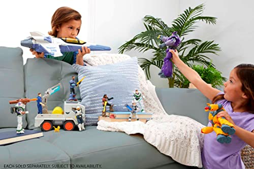 Mattel Lightyear Toys Jr. Zap Patrol Izzy Hawthorne Action Figure, 12 Points Of Articulation & Accessories, 5-In Scale #TOP1