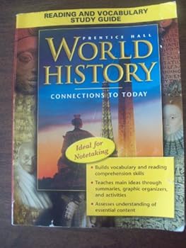 Paperback World History: Connections to Today Revised Survey English Reading and Vocabulary Study Guide 2005c Book