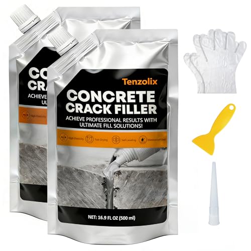 Concrete Crack Filler – Self-Leveling Cement Crack Repair Sealant, Waterproof