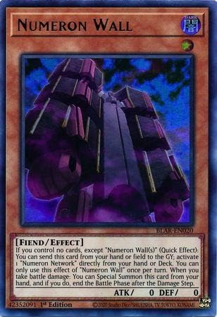 Numeron Wall - BLAR-EN020 - Ultra Rare - 1ª edición