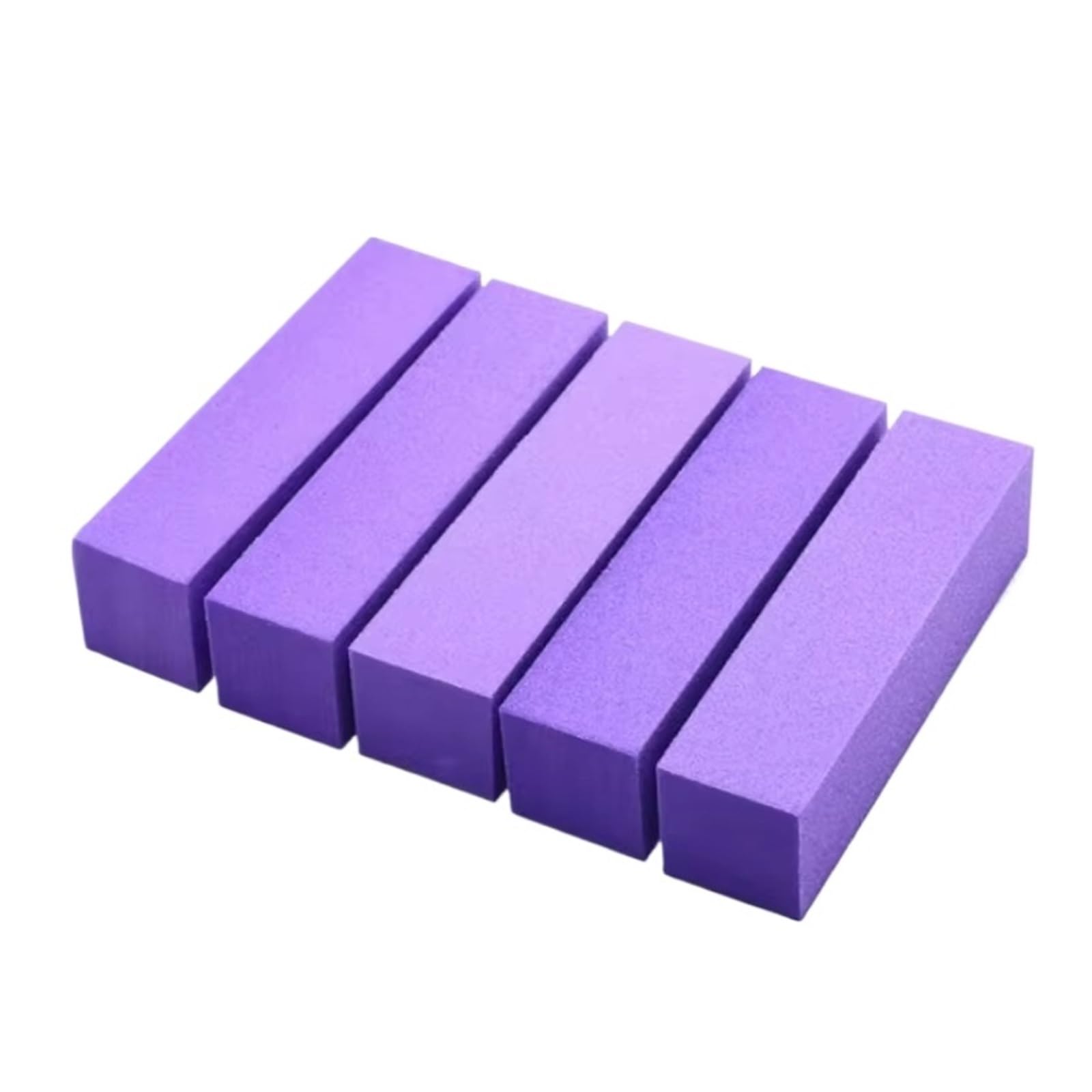 Spugne abrasive, Buffer for lima for unghie Blocco spugna multicolore 5/10/20 pezzi(Purple,10 Pcs)