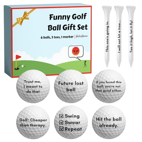 HahaHome Funny Golf Gift Set