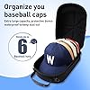 Amazon.com - AUKURA Hat case for baseball caps, Hard hat travel case ...
