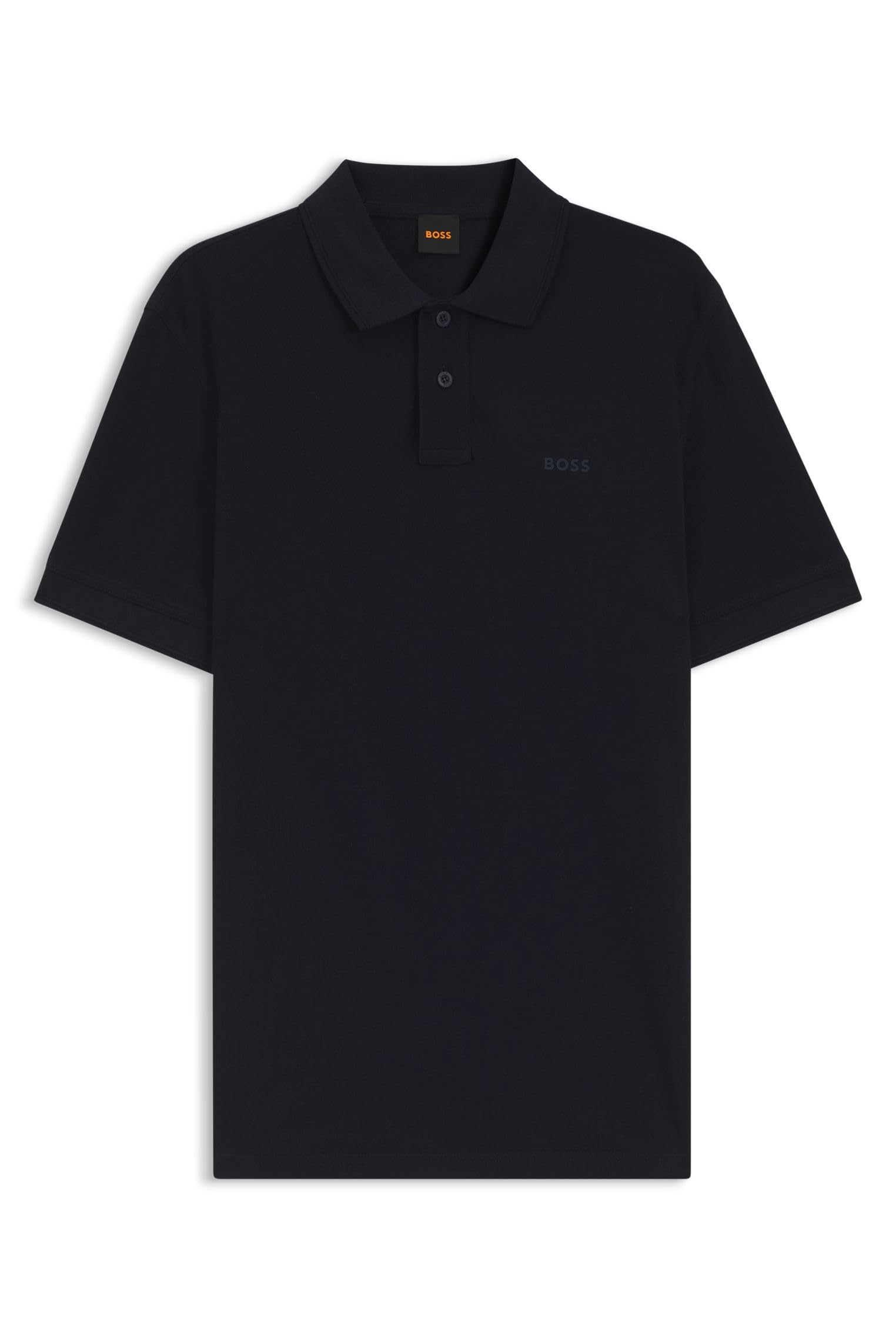 BOSS Mens Prime Cotton-piqué Polo Shirt with Logo Detail