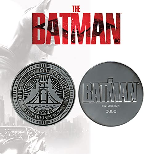 Medallón Batman Ciudad de Gotham edición limitada para decorar vitrinas de cómics 5
