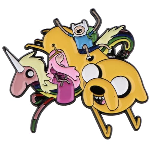 Image of Princess Bubblegum Come Along With Me Adventure Time Cartoon Animated TV Show 1.8" Enamel Pin Badge