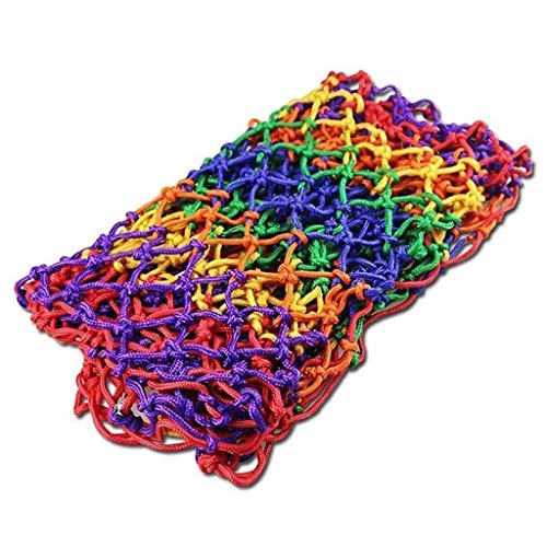 MWPO Red Decorativa Red de Seguridad para niños - Protección para niños Valla de Seguridad Balcón Red anticaída Decoración Red de Escalada Zona de Juegos Aislamiento Protección Red ferroviaria (T