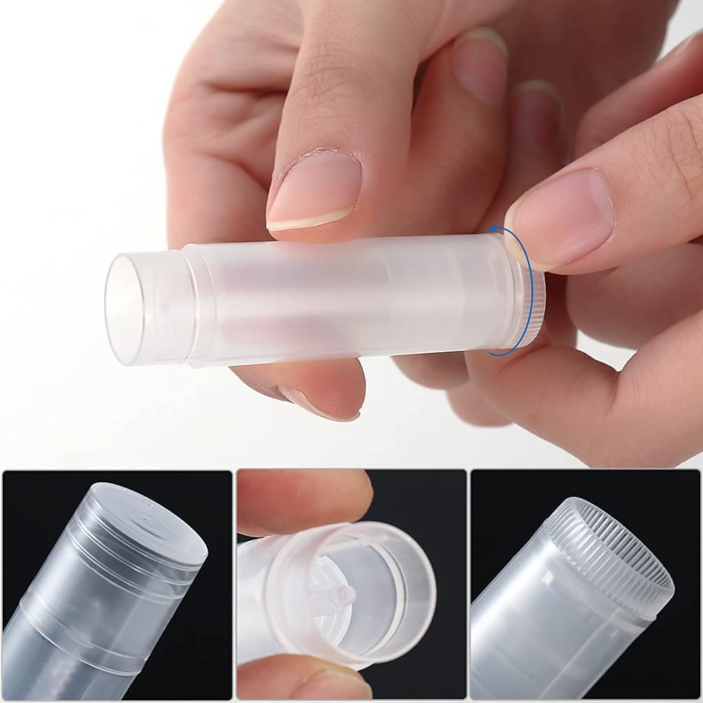 Hunky Dory 5 Grams Transparent Cosmetics Shan Jar Container for Chapstick Lip Balm, Essential oil, Costemic, Makeup Use (Pack of 6) 3