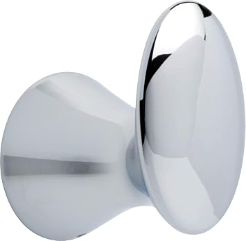 Delta Single Towel Hook for Bathroom or Kitchen| Polished Chrome | Lahara Accessories