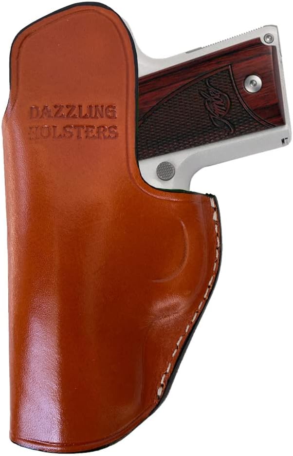 Dazzling Holster | Concealed Carry IWB Leather Holster for Kimber Micro 9