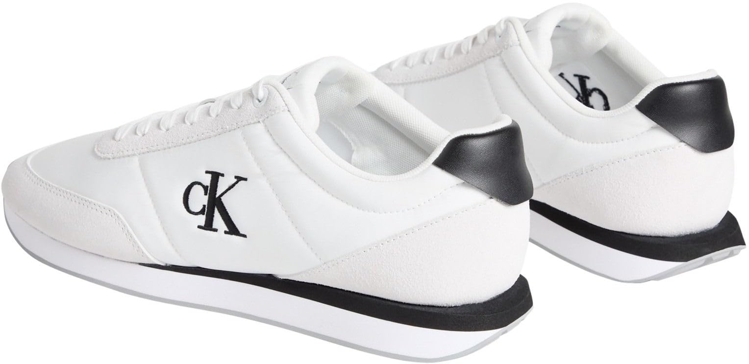 Calvin Klein Uomo Sneakers Running Retro Mix con Logo