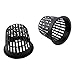 Belika Planting Basket-10 PCS Cesto per piantagione idroponica in Rete di plastica PP(Nero)