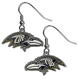 NFL Baltimore Ravens Dangle Earrings