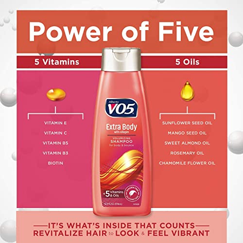 Vo5 Extra Body Volumizing Shampoo Unisex 12.5 Oz (Pack Of 3) #TOP3