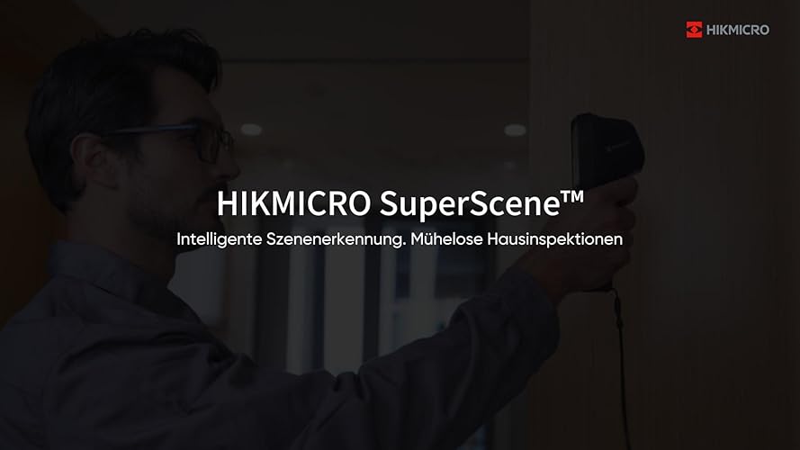 Bild 6 - HIKMICRO E01 Wärmebildkamera SuperIR 240 x 240 IR-Auflösung Handheld Infrared Camera Thermal Imaging 20Hz Bildwiederholrate, Kompakte Thermokamera mit Laserpointer, -20°C bis 400°C