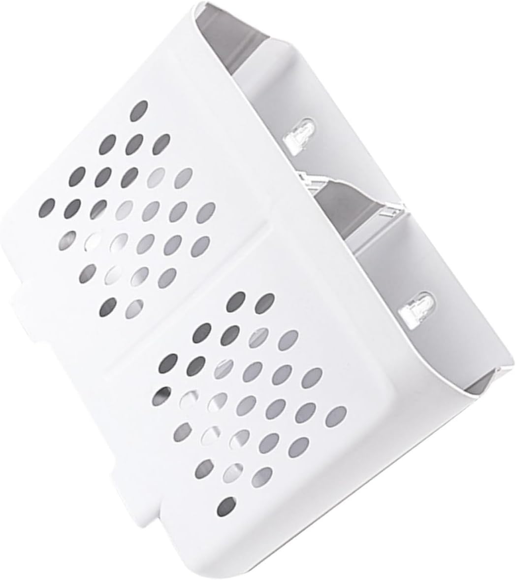 Garneck Foldable Wall Mount Laundry Basket Large Double Compartment Dirty Clothes Organizer with Strong Load Capacity for Bathroom and Spaces Storage