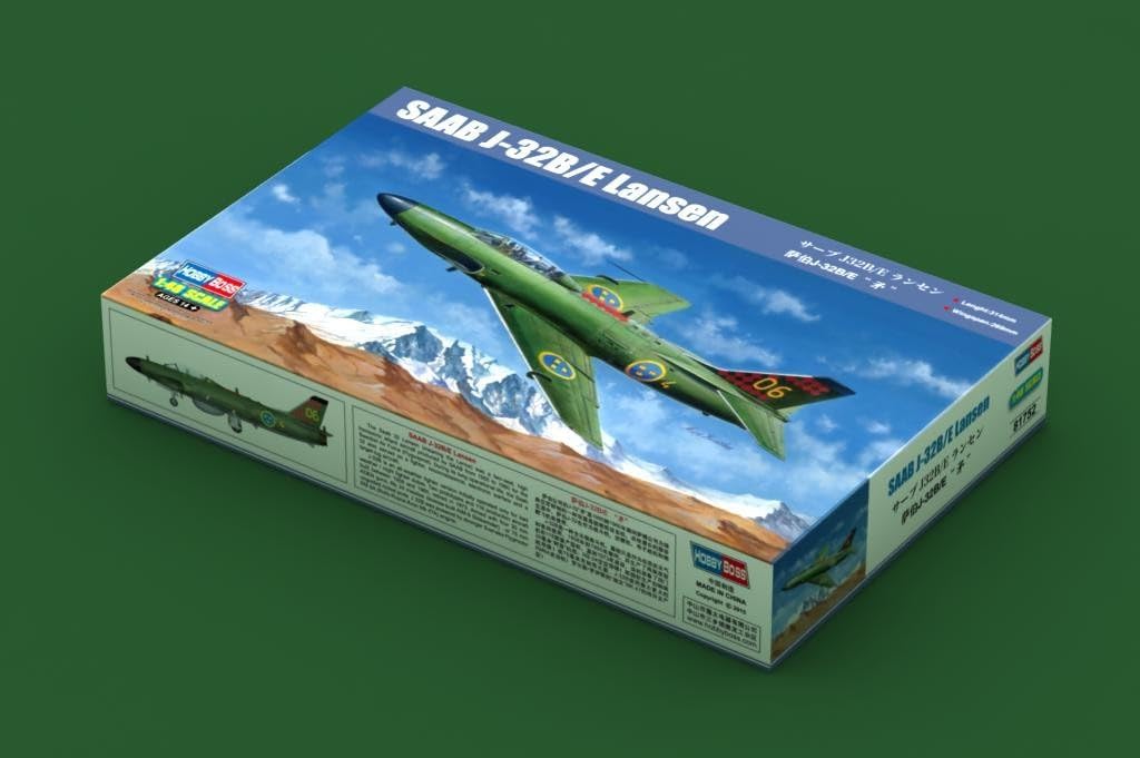 Hobby Boss 1/48 Saab J-32B/E Lansen Model Kit