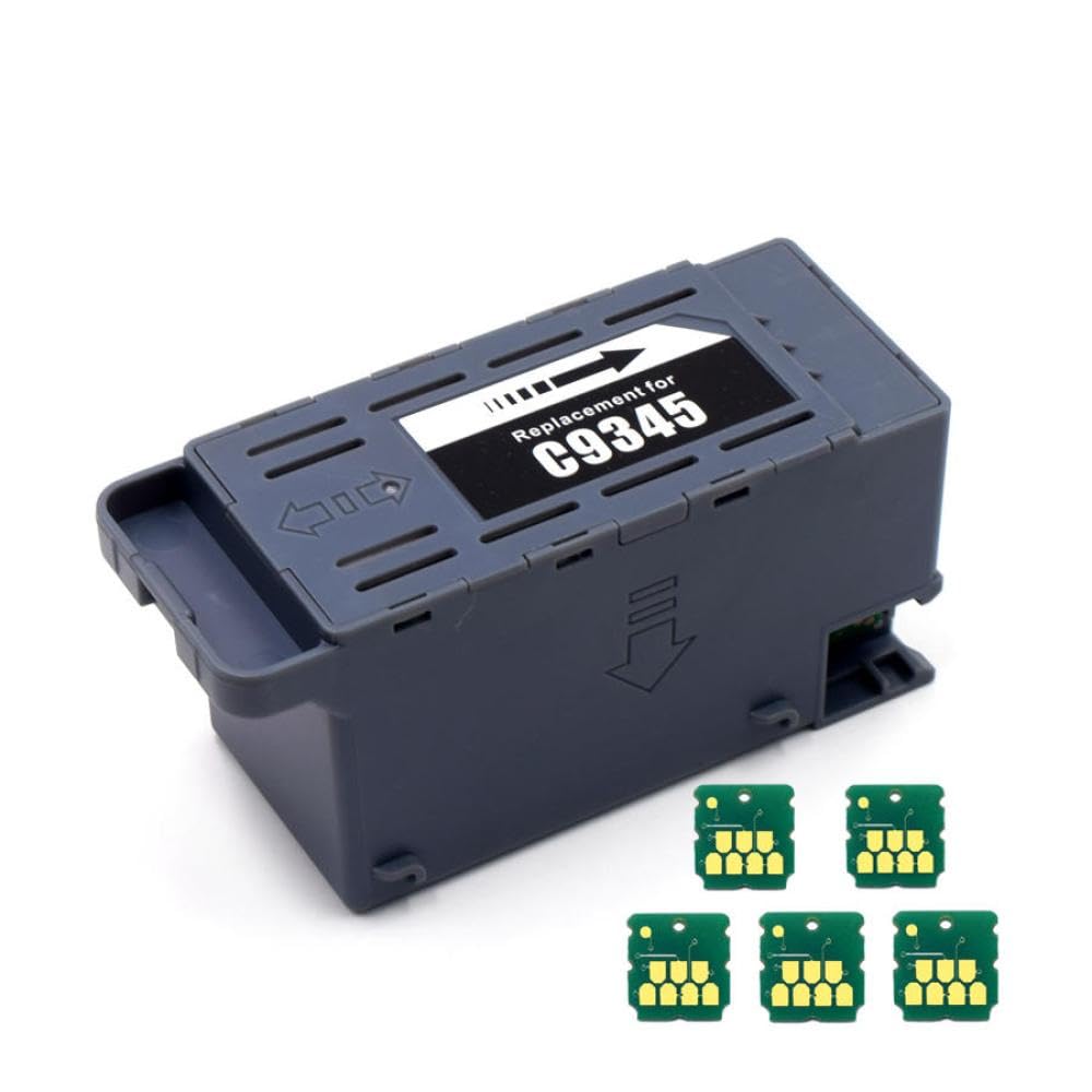 Tanque de mantenimiento C9345 compatible con WF-7840 L8180 para solucionar errores de almohadilla 2