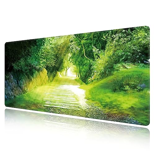 Tapis de souris de bureau paysage coloré pour transformer votre espace de travail