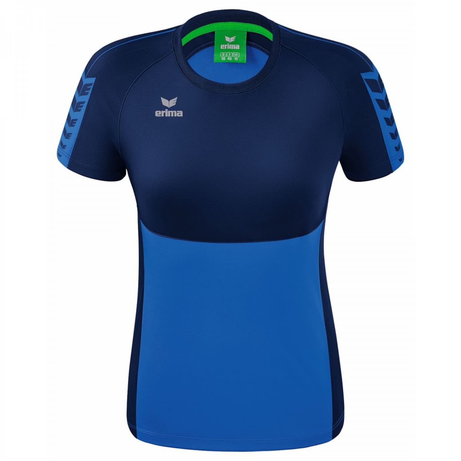 Erima Women's Six Wings Functional T-Shirt, New Royal/New Navy, 36