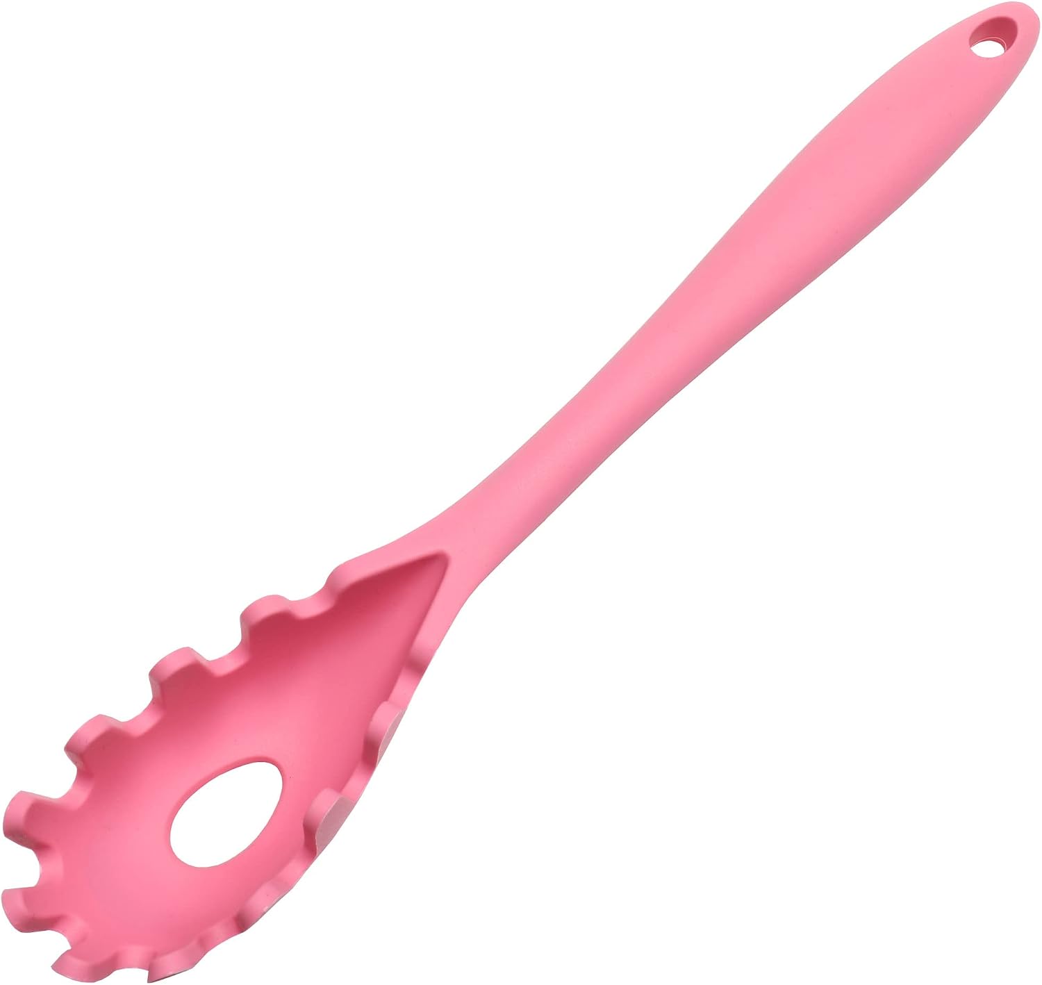 Chef Craft Premium Silicone Spaghetti/Pasta Fork, 11.5 inch, Gray (Pack of 2)