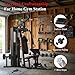 Home Gym Station, All in One Home Gym Equipment for Strength Training, Multifunctional Workout Equipment with 100LBS Stack, Full Body Workout Machine, Compact Cable Machine with Pulley System