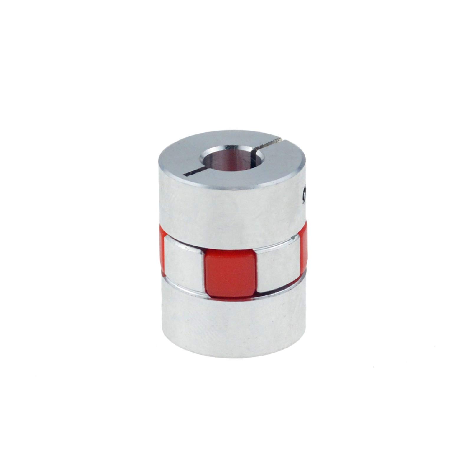 Coupleur flexible D20 L25 en aluminium prune pour arbre de moteur 6mm
