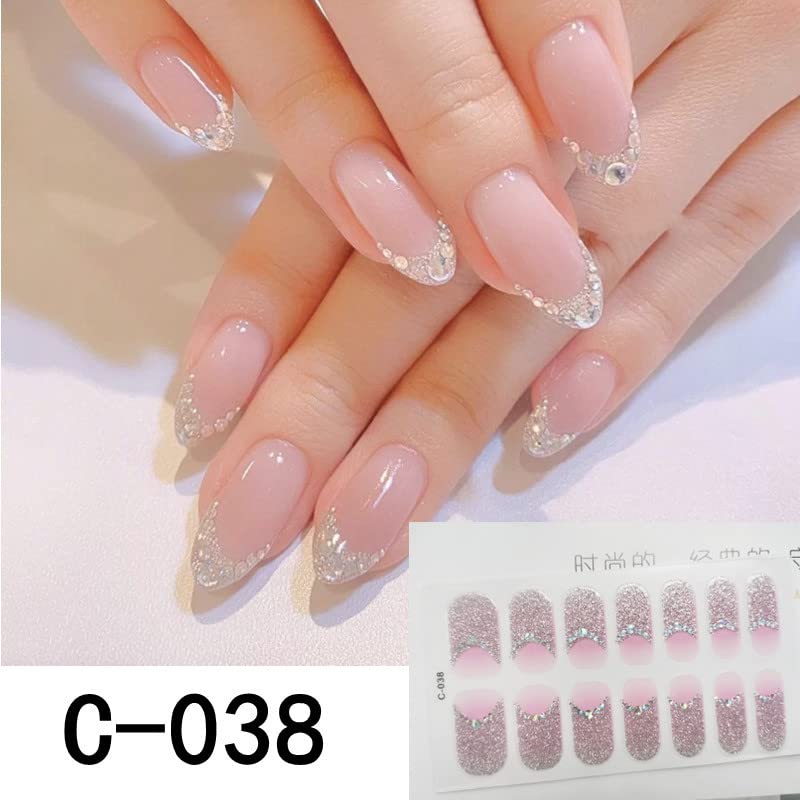 未使用　ネイルシール 手の爪 ホワイトベース itempost_1-sweetsweet8-133