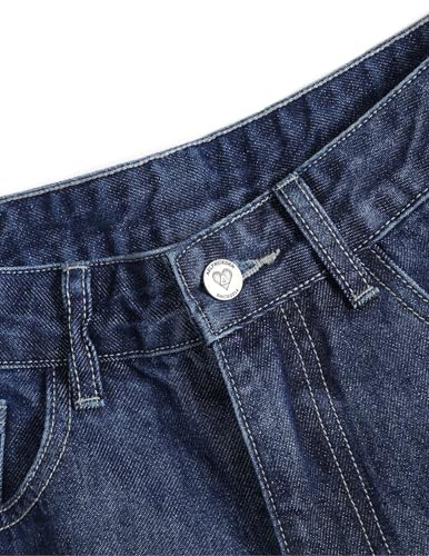 Aelfric Eden Wide Leg Jeans for Women Straight High Waisted Casual Loose Washed Y2K Baggy Boyfriend Jeans Denim Pants3