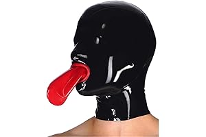 MFMYEE Latex Fetish Mask: Unveil Your Inner Desires
